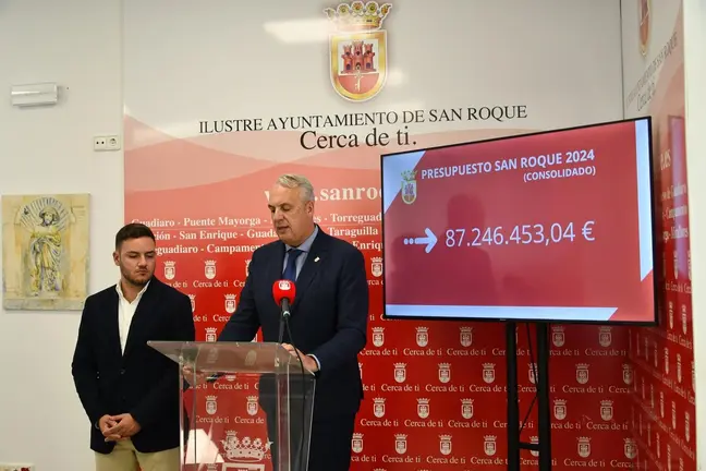 Presentaci&oacute;n del presupuesto de San Roque