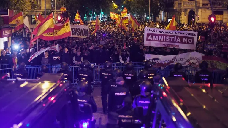 Manifestaci&oacute;n en Ferraz
