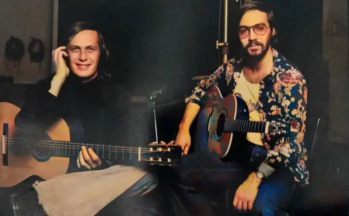 Paco de Luc&iacute;a junto a Al di Meola