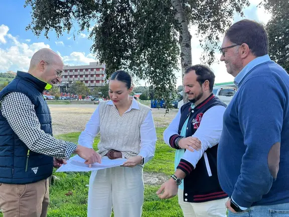 Visita a las obras