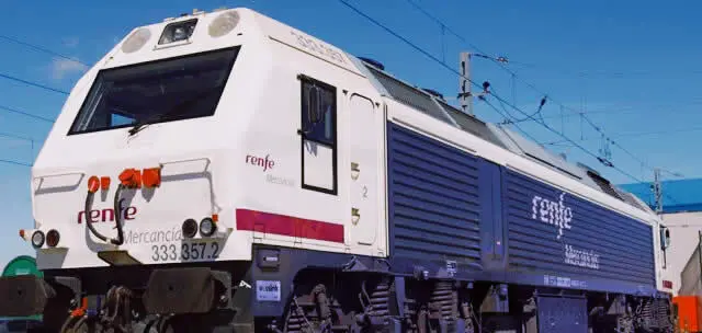 Transporte de mercanc&iacute;as de Renfe