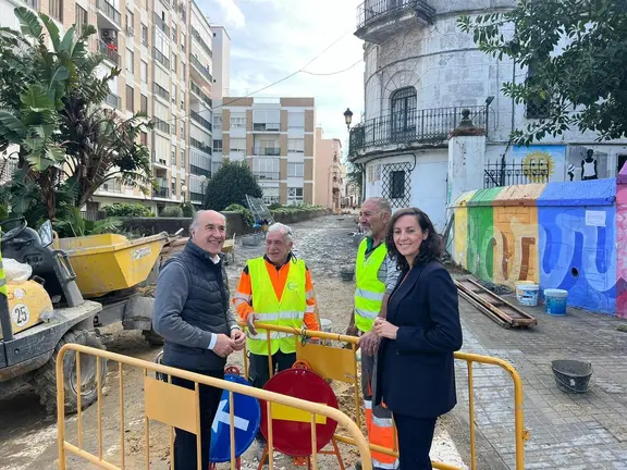 Visita a las obras