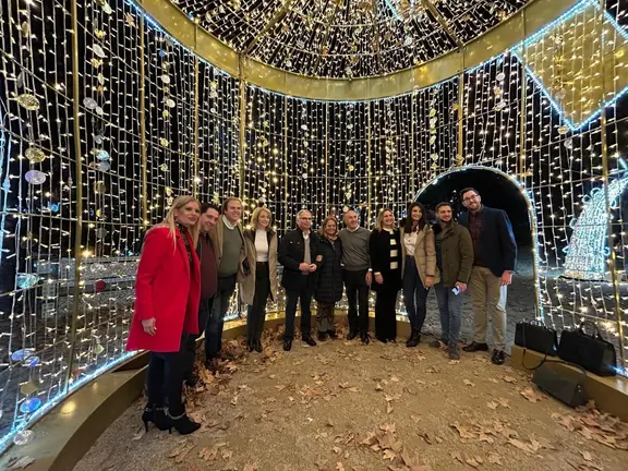 Navidad en el parque Mar&iacute;a Cristina