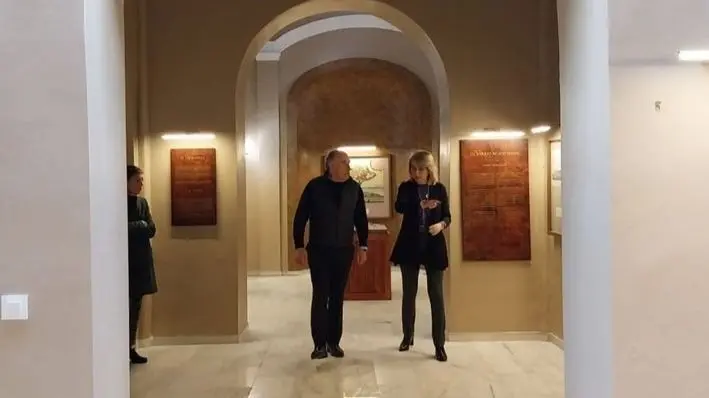 Visita a la capilla del Cristo de la Alameda