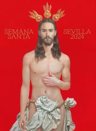 Cartel de la Semana Santa de Sevilla 2024