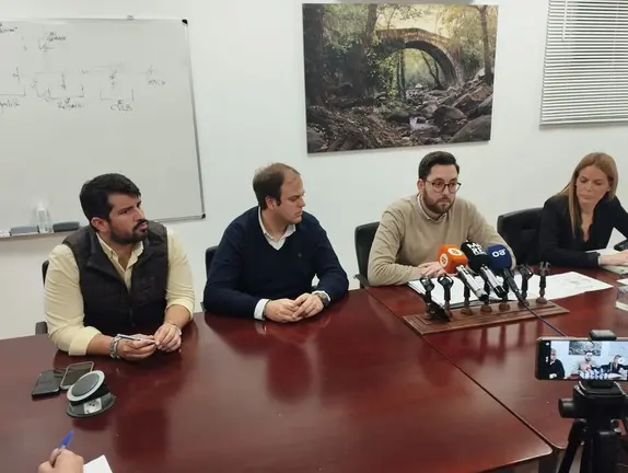 Rueda de prensa del equipo de Gobierno sobre la subida del agua
