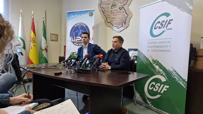 Rueda de prensa de CSIF y Jupol