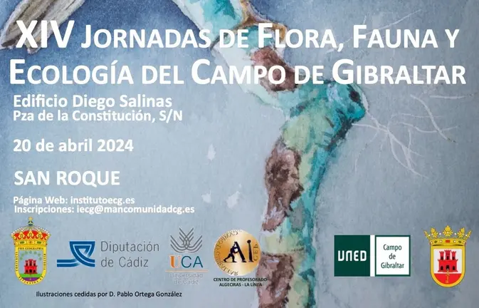 Cartel de las jornadas de fauna y flora
