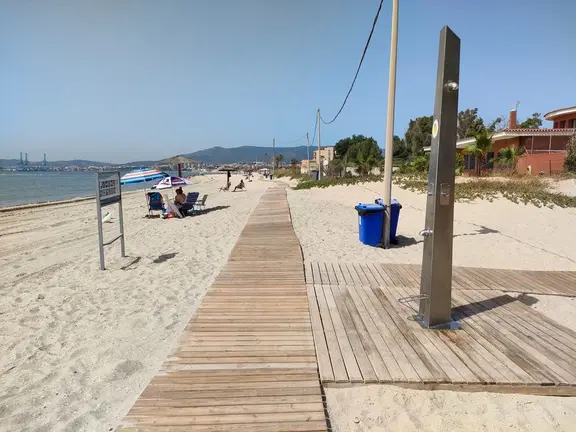 Playa Palmones Duchas