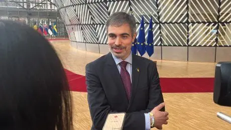 Fernando Sampedro, en Bruselas