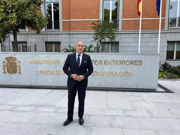 Landaluce, este lunes en Exteriores