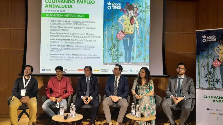 Inauguraci&oacute;n de las Jornadas 'Cultivando Empleo', organizada por Acci&oacute;n contra el Hambre en Algeciras. - JUNTA DE ANDALUC&Iacute;A