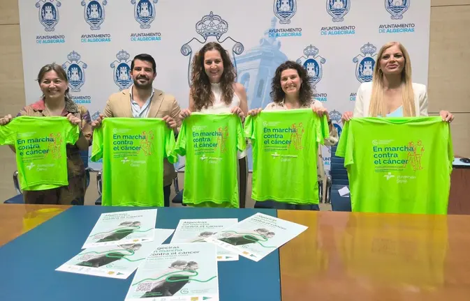 Presentaci&oacute;n de la marcha contra el c&aacute;ncer