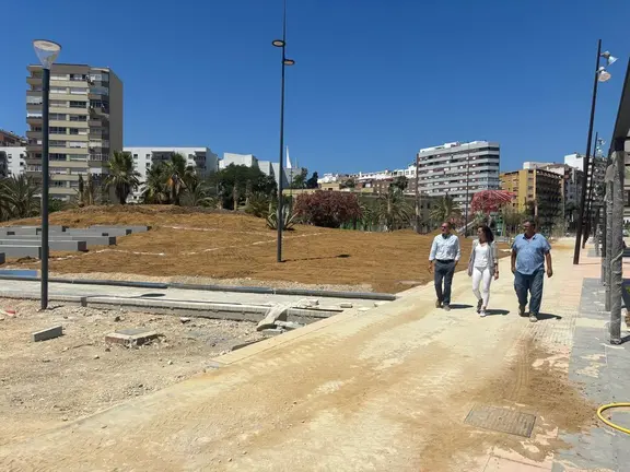 Visita a las obras