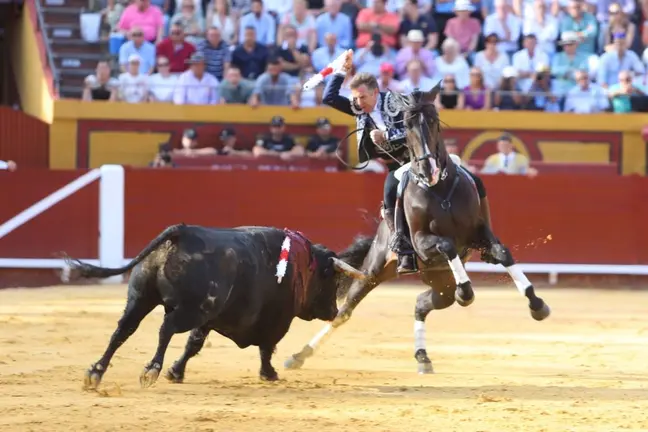 Un lance de Pablo Hermoso