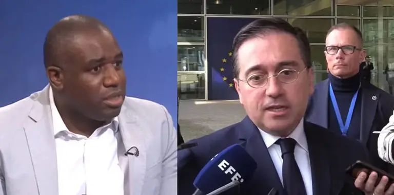 David Lammy y Jos&eacute; Manuel Albares