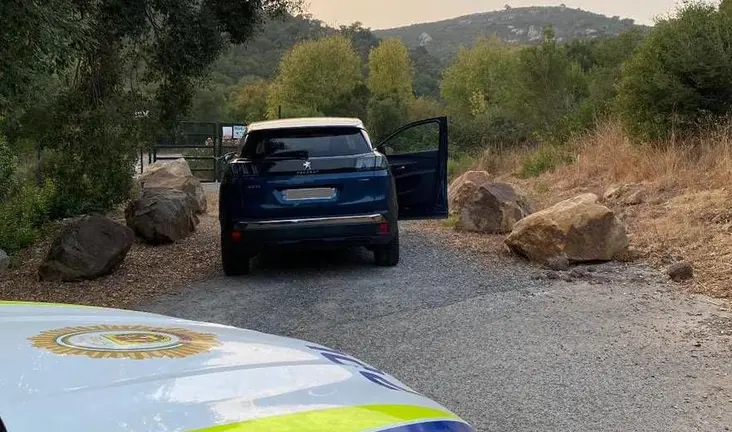 Vehículo robado recuperado