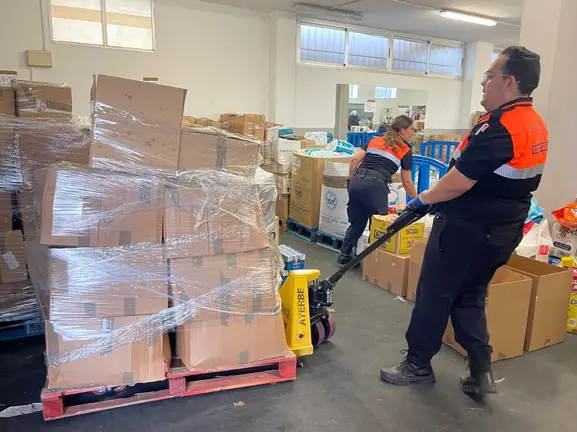 Voluntarios en el Enrique Talavera