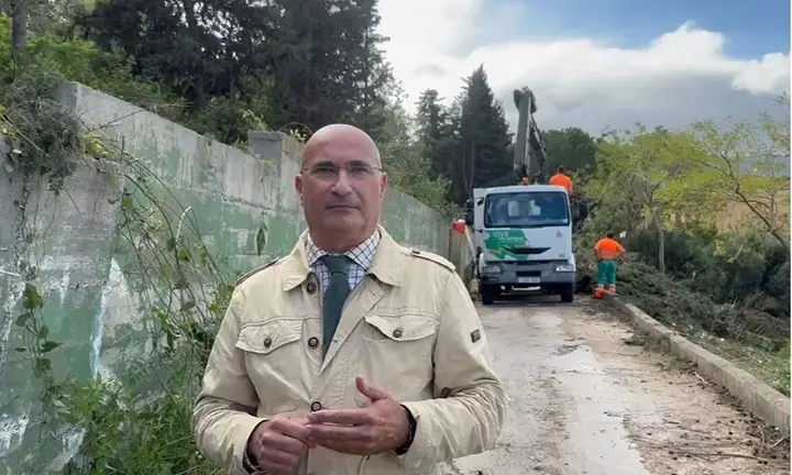 Trabajos en el muro