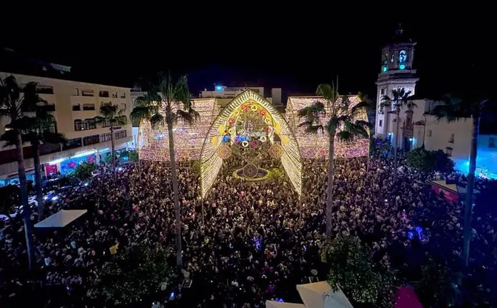 Alumbrado navide&ntilde;o de Algeciras