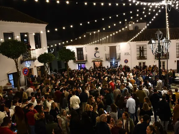 Ambiente en el casco de San Roque
