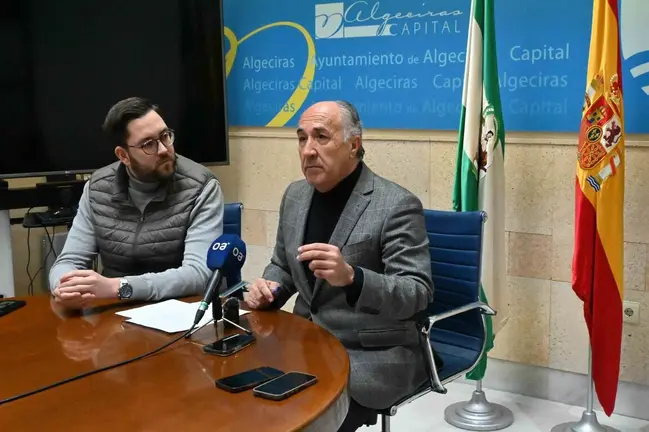 Landaluce, junto a &Aacute;lvaro M&aacute;rquez