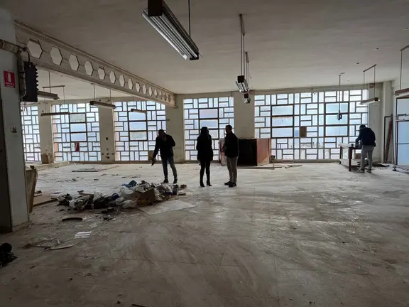 Antigua f&aacute;brica de Argenpunt en la Estaci&oacute;n de San Roque