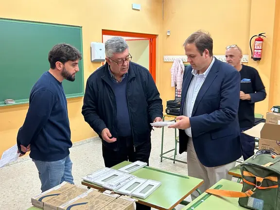 Visita a los trabajos