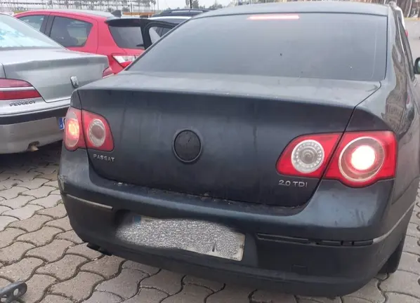 Taxi pirata interceptado en Algeciras. - AYUNTAMIENTO DE ALGECIRAS