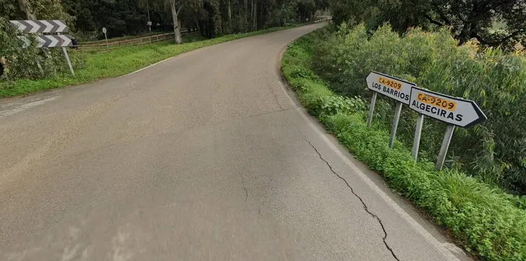 Carretera vieja de Los Barrios