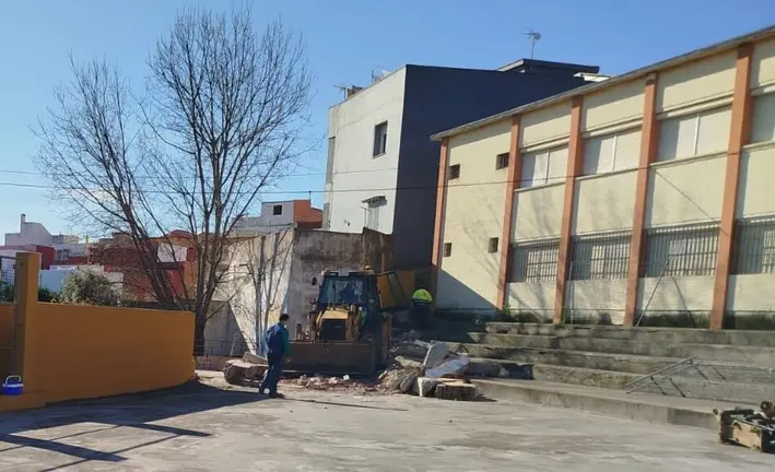 Demolici&oacute;n del muro