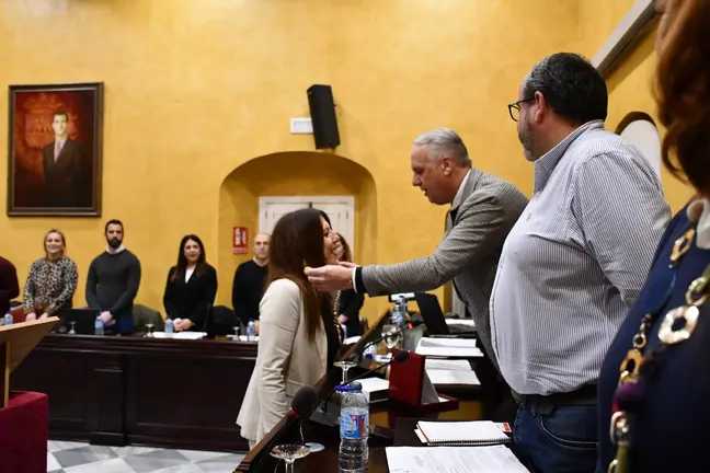 Toma de posesi&oacute;n de la nueva edil del PP sanroque&ntilde;o
