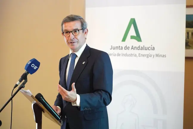 El consejero de Industria, Energ&iacute;a y Minas de la Junta de Andaluc&iacute;a, Jorge Paradela - JUNTA DE ANDALUC&Iacute;A