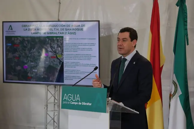 Comparecencia de Juanma Moreno
