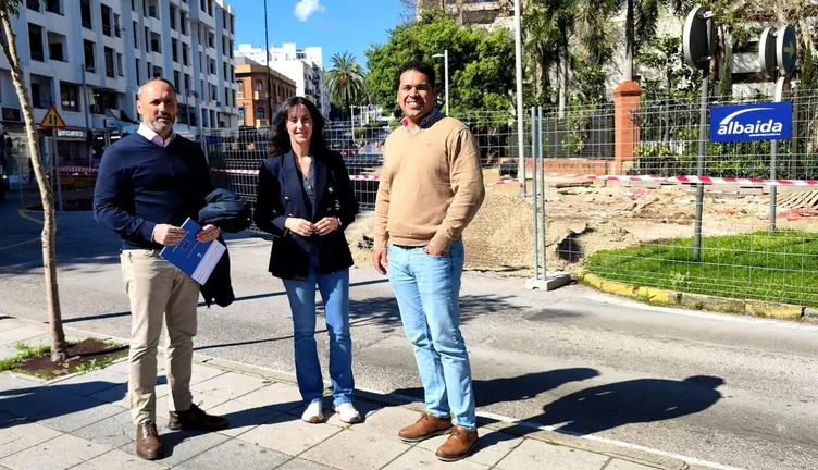 Visita a las obras