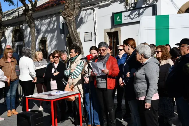 Concentraci&oacute;n en el centro de salud