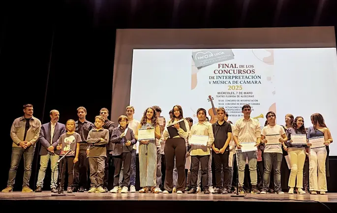 Alumnos del conservatorio