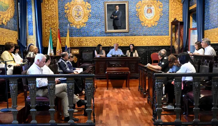 Reuni&oacute;n barrio de La Caridad