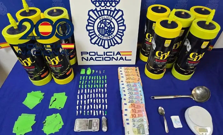 Material intervenido