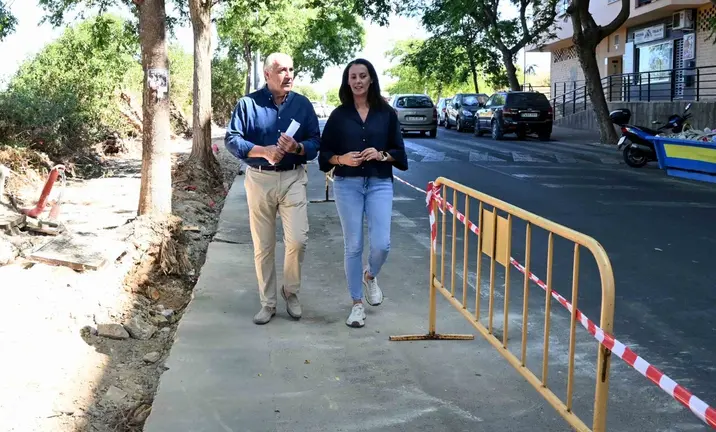 Visita a las obras