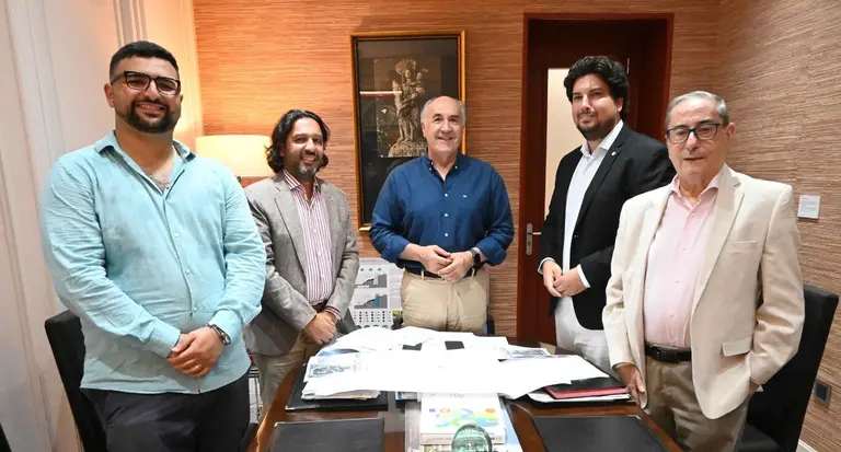 Reuni&oacute;n con Ismael Villa