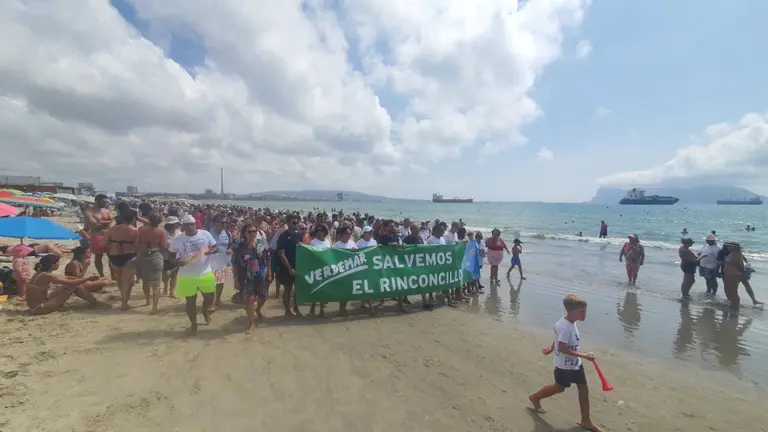 Manifestaci&oacute;n en El Rinconcillo