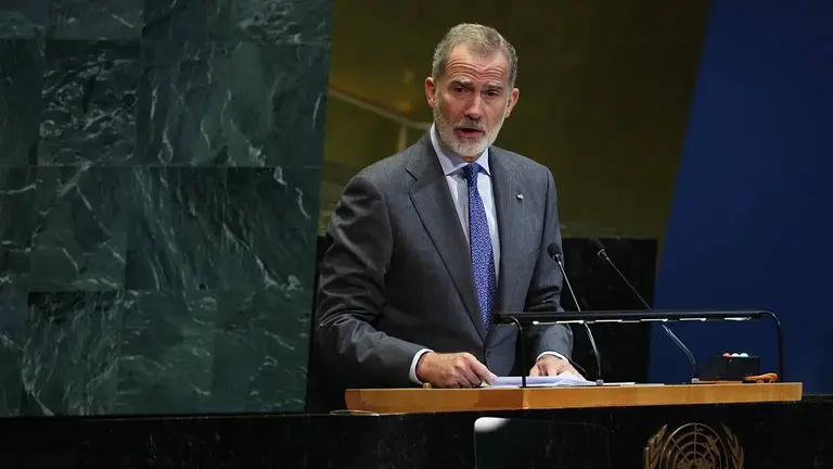 Felipe VI, en la Asamblea General de Naciones Unidas