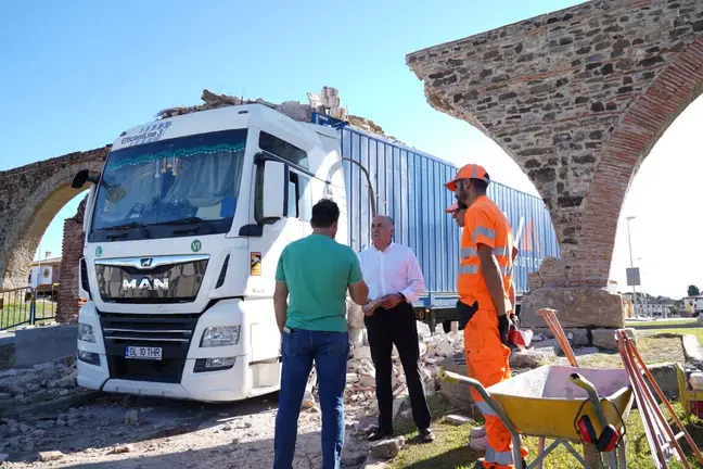 Landaluce, en el lugar del accidente