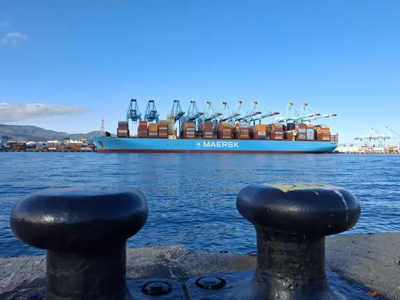 Maastricht Maersk. Algeciras