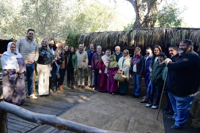 Inauguraci&oacute;n del Bel&eacute;n Viviente de Pelayo