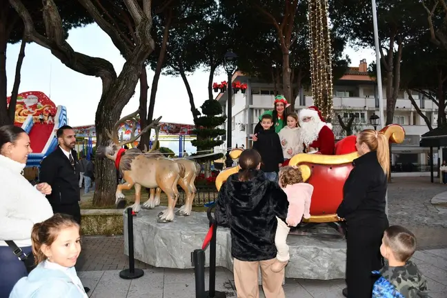 Pap&aacute; Noel en la Alameda