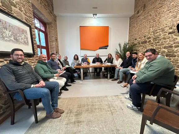 Reuni&oacute;n del equipo de Gobierno