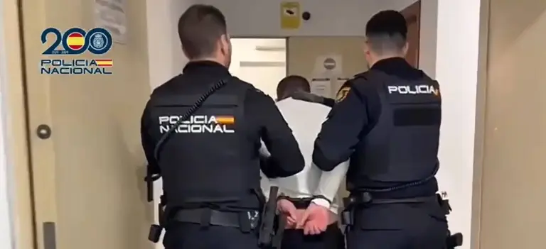 Momento de la detenci&oacute;n