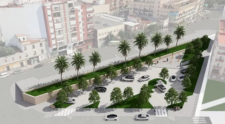 Proyecto de construcci&oacute;n de los aparcamientos